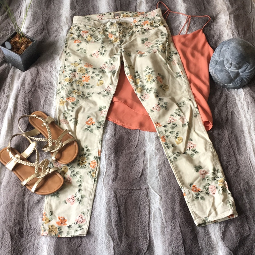 Citizens of Humanity Floral Jeans